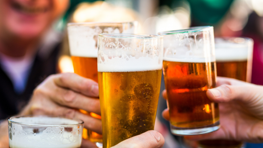 Lager beer enhances gut health in guys. Truly.