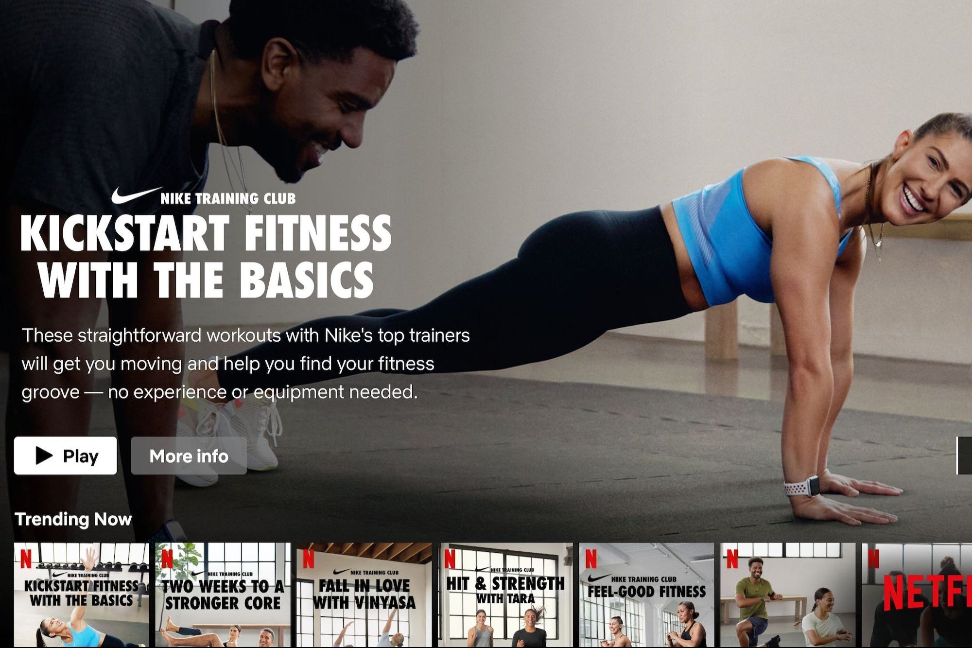 Netflix Is Rolling Out Hours Worth of Free Fitness Content Just in Time for New Year’s Resolutions