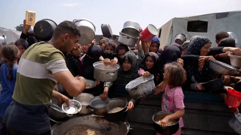 Charities in Gaza are running out of food as Israel blocks all aid supplies